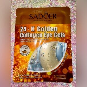 Sadoer 24K Glittering Golden Collagen Deep Nourish & Firming Eye Gels / Mask